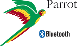 Parrot Bluetooth Logo